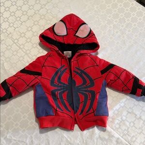 Marvel Red and Black Spider-Man Jacket
